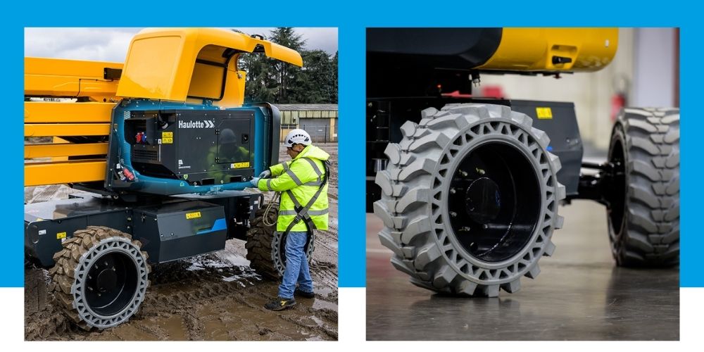 HA20 E Range Extender and non-marking tires